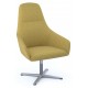 Juna Bespoke High Back Lounge Chair With Choice Of Frames